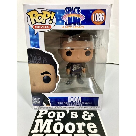 Funko Pop! Space Jam A New Legacy: Dom 1086 Vinyl Figure with box damage - Picture 2 of 14